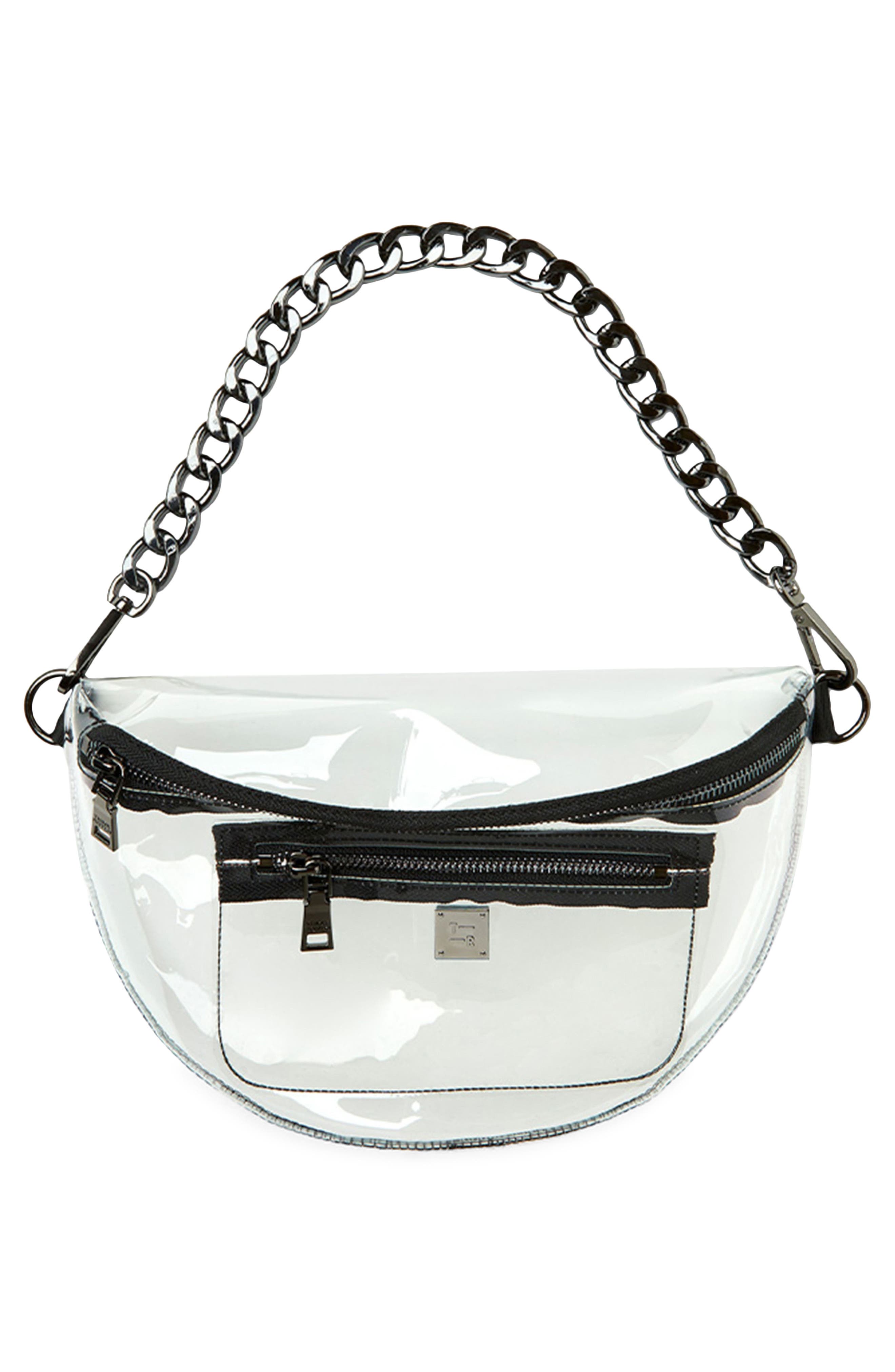 THINK ROYLN Clear Stadium Belt Bag, Alternate, color, 