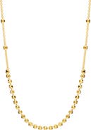 ATHRA LUXE Diamond-Cut Beaded Necklace