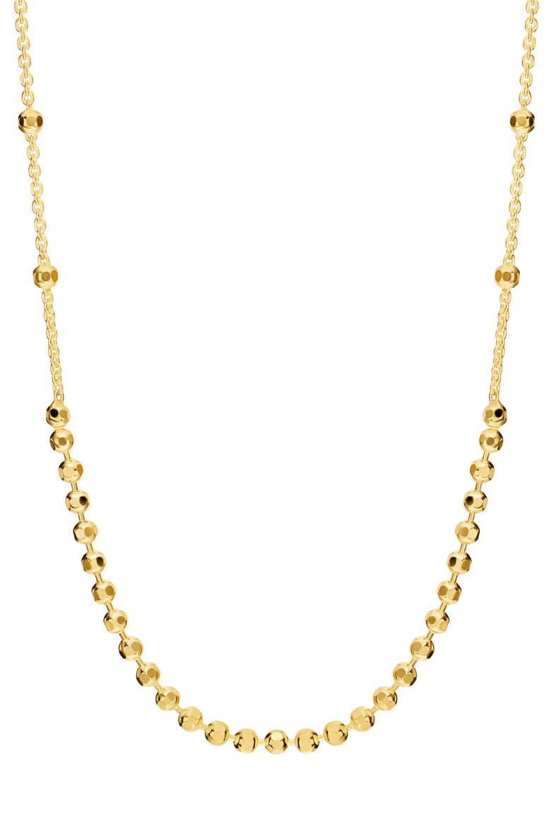 Diamond-Cut Beaded Necklace video