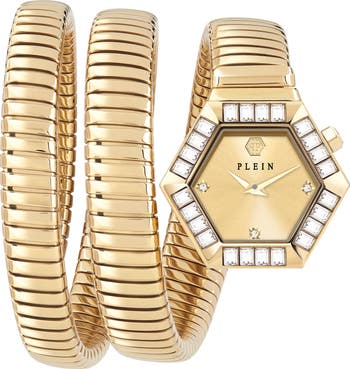 腕時計その他 Philipp Plein $Nake Hexagon Bracelet Watch Philipp Plein Womens Watches | Direct Luxury