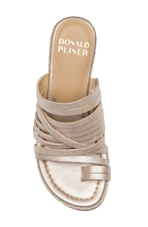 DONALD PLINER DONALD PLINER ESPADRILLE WEDGE SANDAL