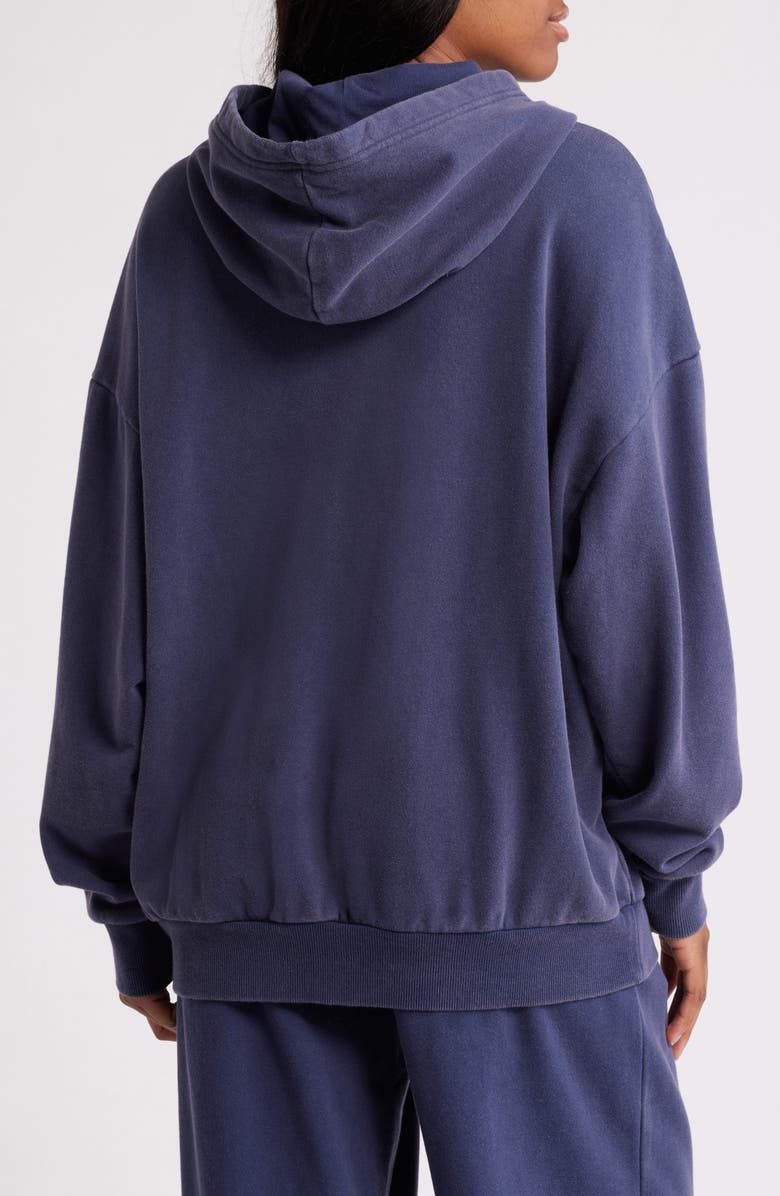 PacSun Embroidered Logo Cotton French Terry Hoodie, Alternate, color, 