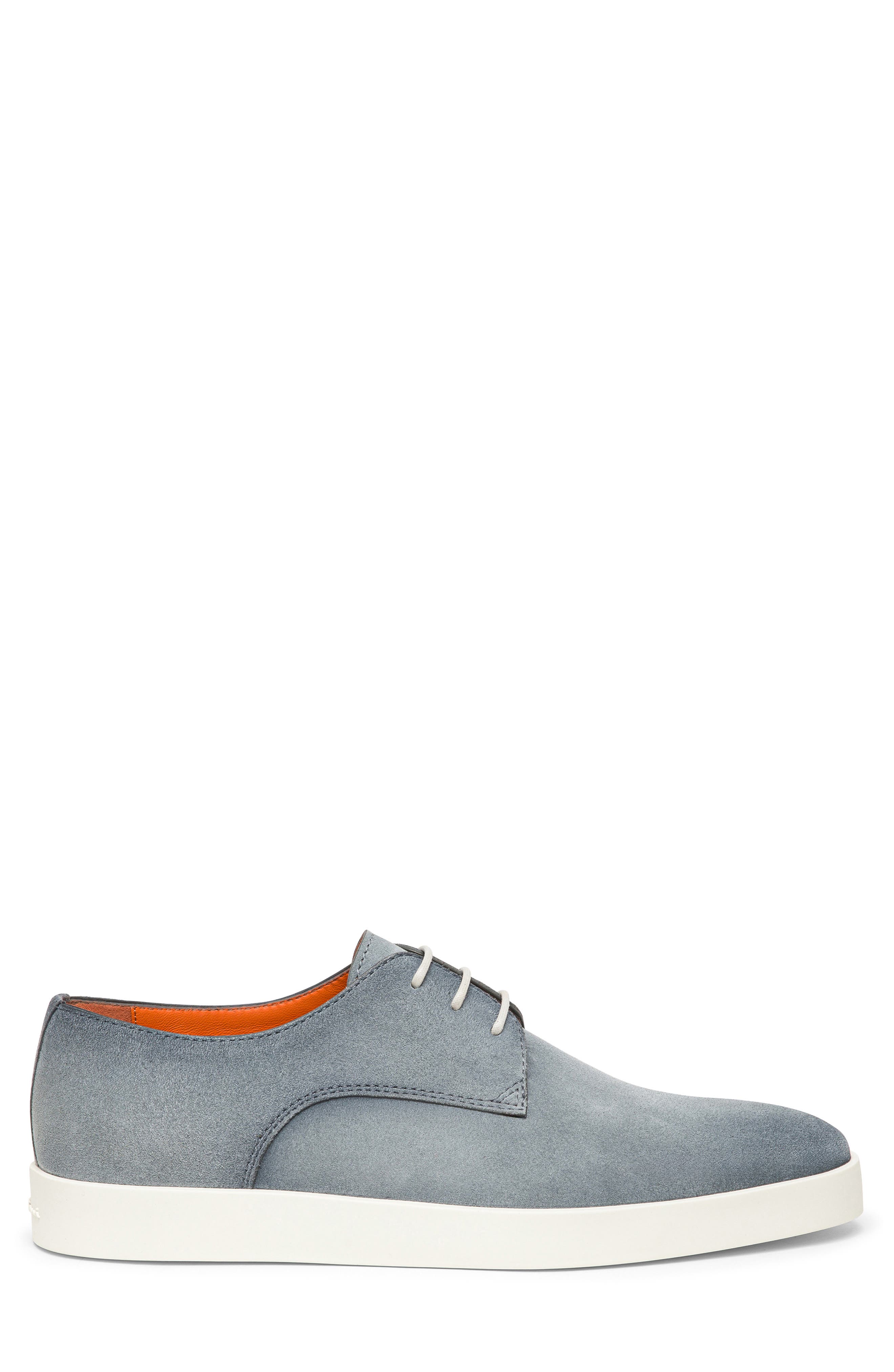 Santoni Dilate Derby, Alternate, color, Light Blue