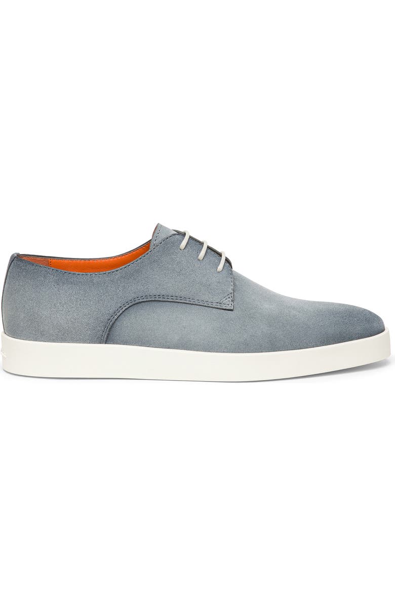 Santoni Dilate Derby, Alternate, color, Light Blue