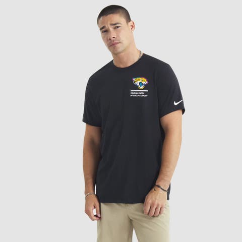 Men's Nike Black Jacksonville Jaguars 2025 NFL Crucial Catch Tri-Blend Dri-FIT T-Shirt