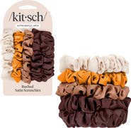 Kitsch 5-Pack Assorted Petite Satin Scrunchies