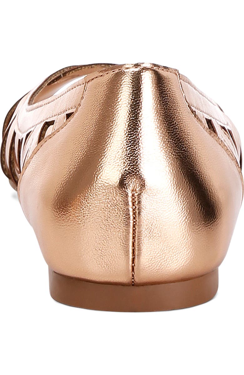 LONDON RAG Moira Flat, Alternate, color, Rose Gold