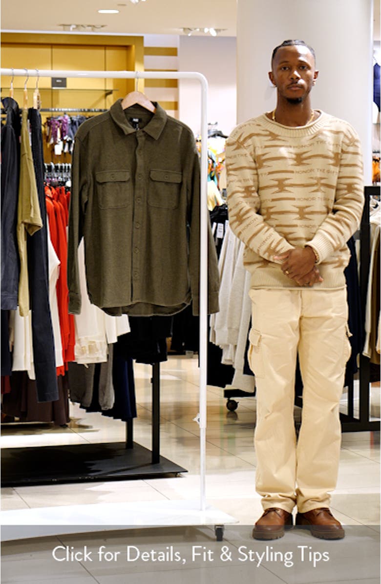 Wilbur Cotton Twill Overshirt, sales video thumbnail