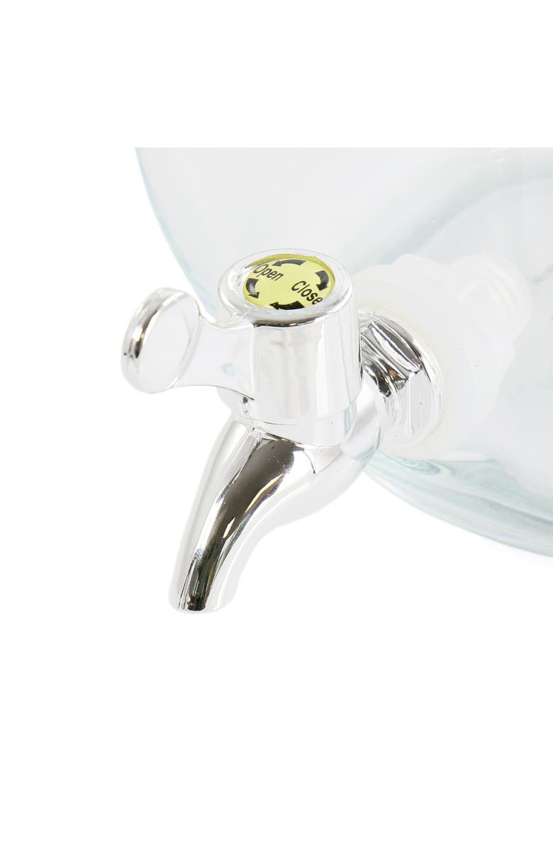 Gibson Home General Store 1.1 Gallon Glass Jar Beverage Dispenser, Alternate, color, Clear