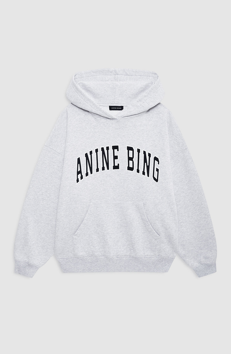 ANINE BING Harvey New Classic Sweatshirt, Alternate, color, Medium Heather Grey