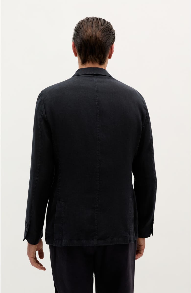 Scalpers Double Breasted Blazer, Alternate, color, Navy