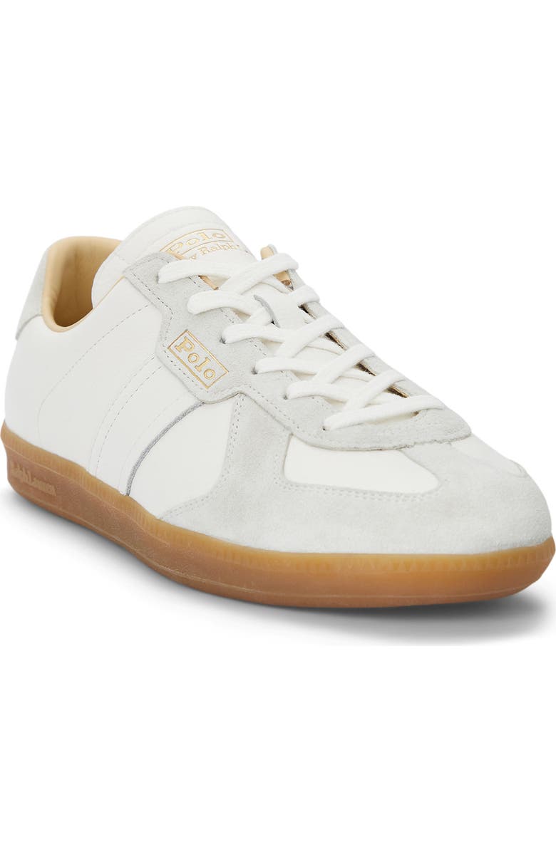 Polo Ralph Lauren Field Court 100 Sneaker, Main, color, Deck Wash White/ Bianco