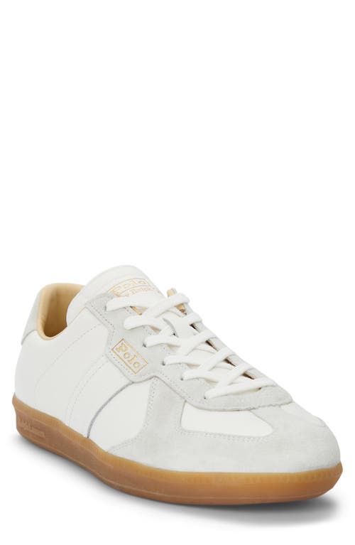 Polo Ralph Lauren Field Court 100 Sneaker In Neutral