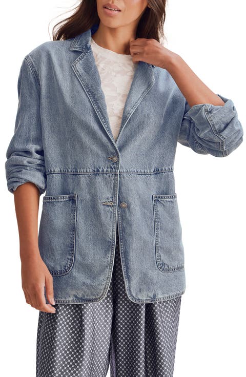 Lounge Denim Blazer