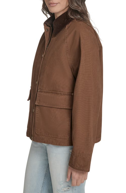 Levi's Shorty Barn Coat In Brown