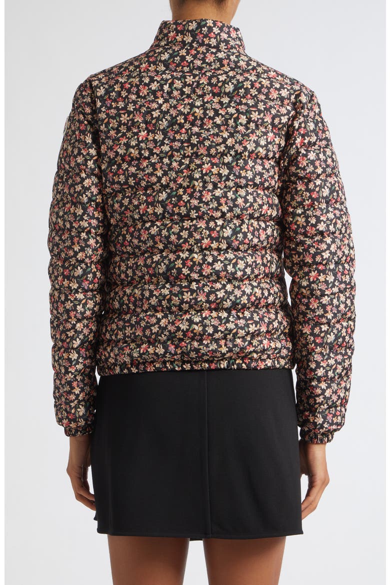 Florlans Floral Zip Jacket, Alternate, color, CHECK BLACK