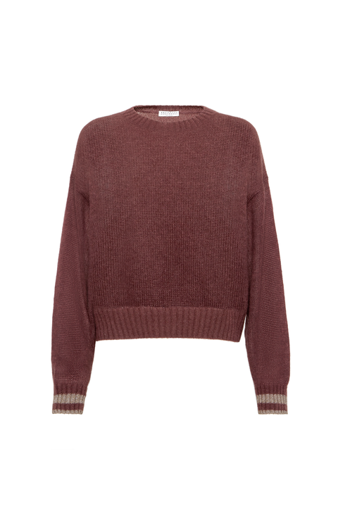 Sweater with Sparkling Cuffs