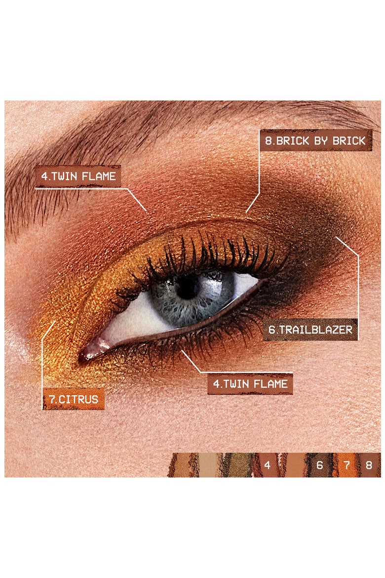 Mood Board Eyeshadow Palette, Alternate, color, FIERY VIBES