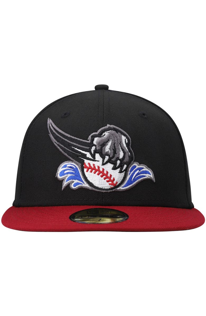 New Era Men's New Era Black Sacramento River Cats Authentic Collection Team Alternate 59FIFTY Fitted Hat, Alternate, color, Black