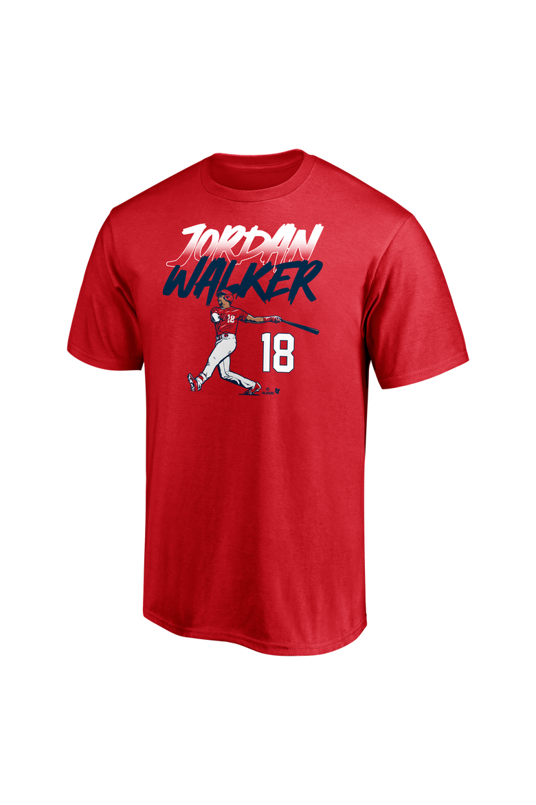 Men's BreakingT Jordan Walker Red Slugger Swing T-Shirt, Main, color, Red