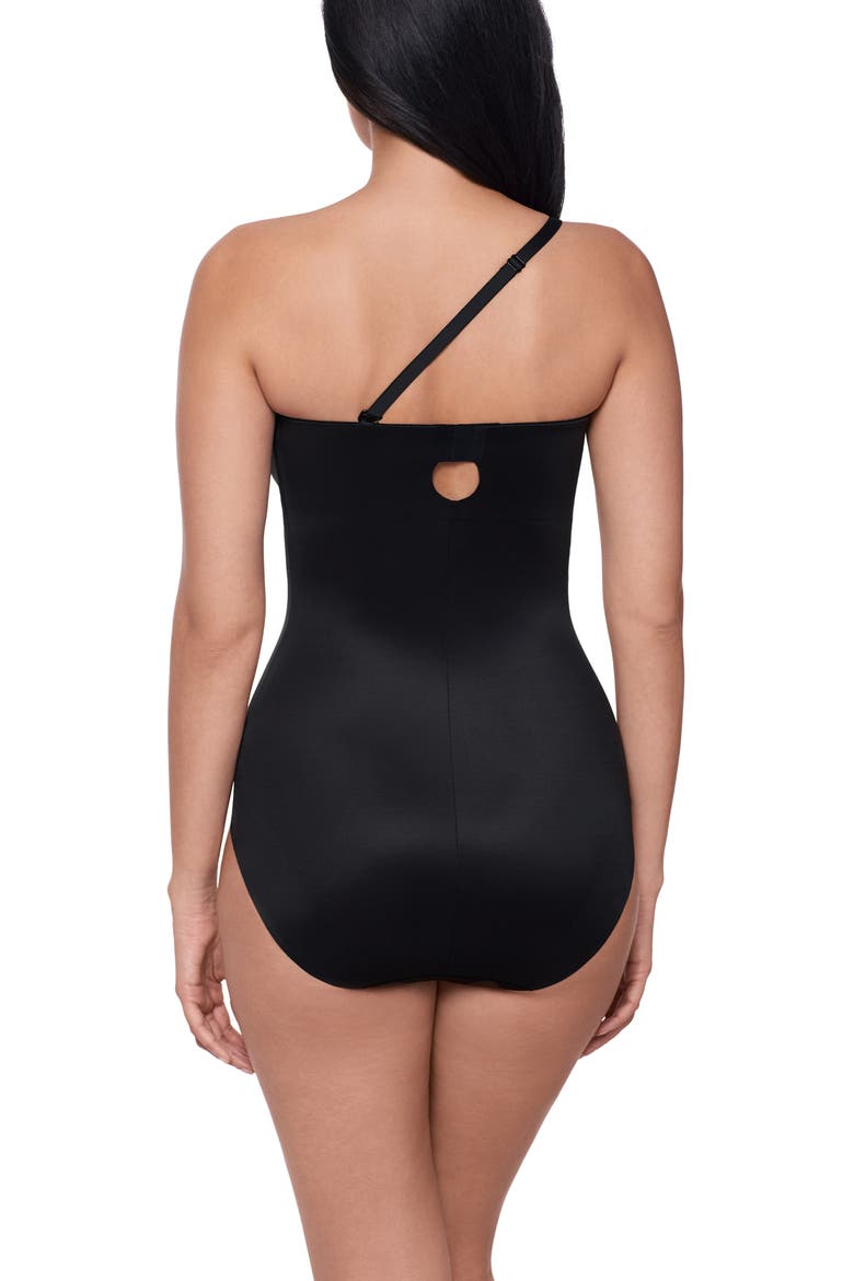 Show Stopper Shaping Bodysuit, Alternate, color, BLACK