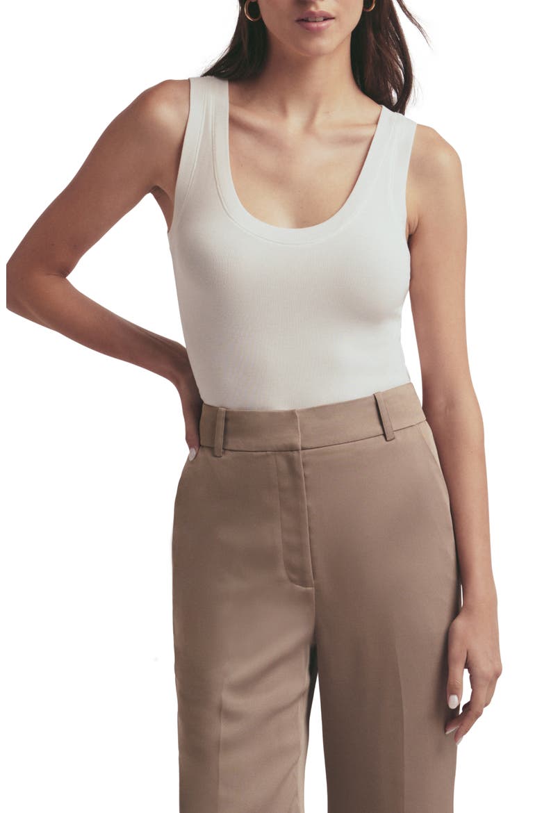 The Rib Tank, Main, color, WHITE