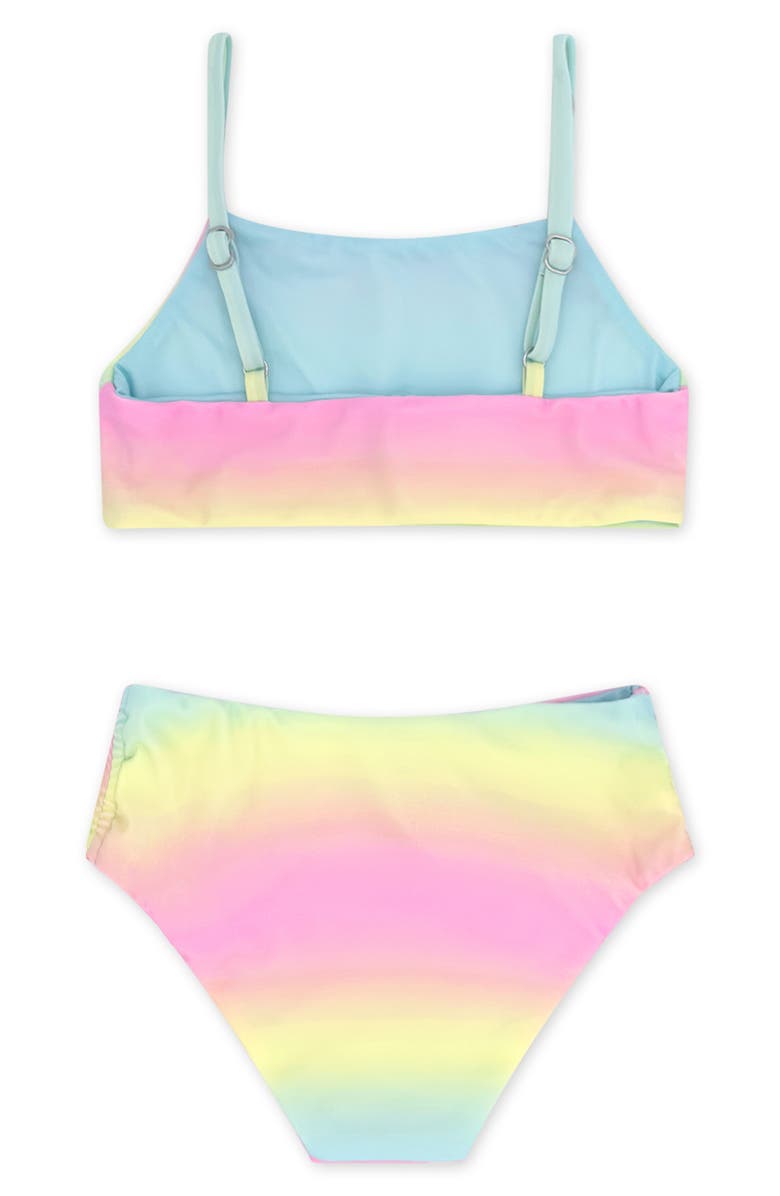 Feather 4 Arrow Kids' Strands UPF 50+ Two-Piece Swimsuit, Alternate, color,