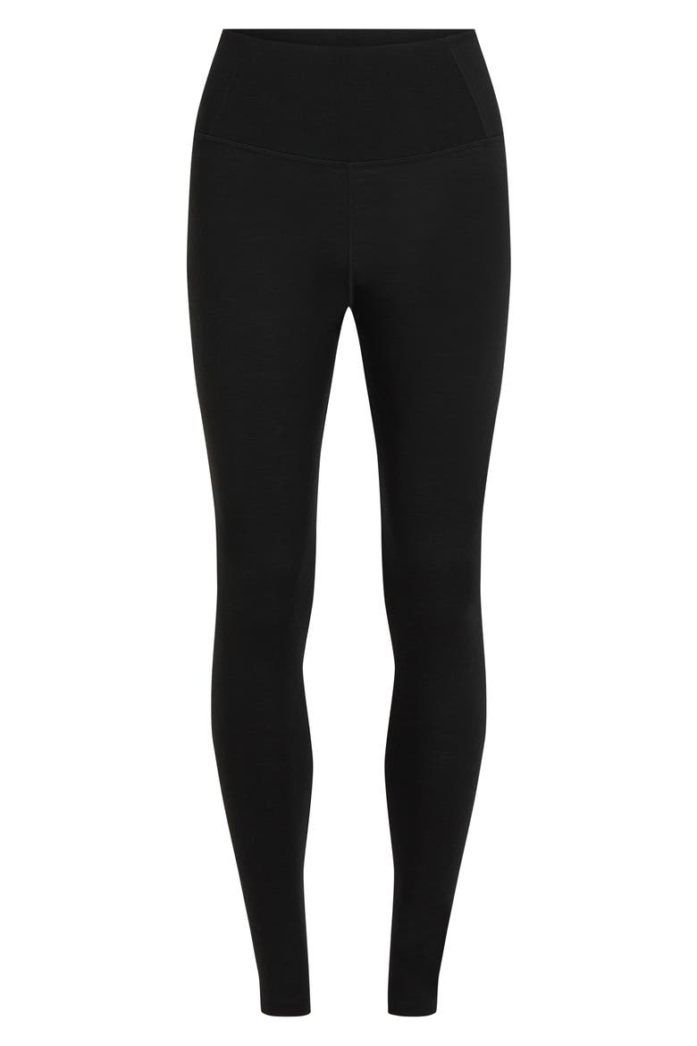 200 Oasis High Waist Leggings, Alternate, color, BLACK