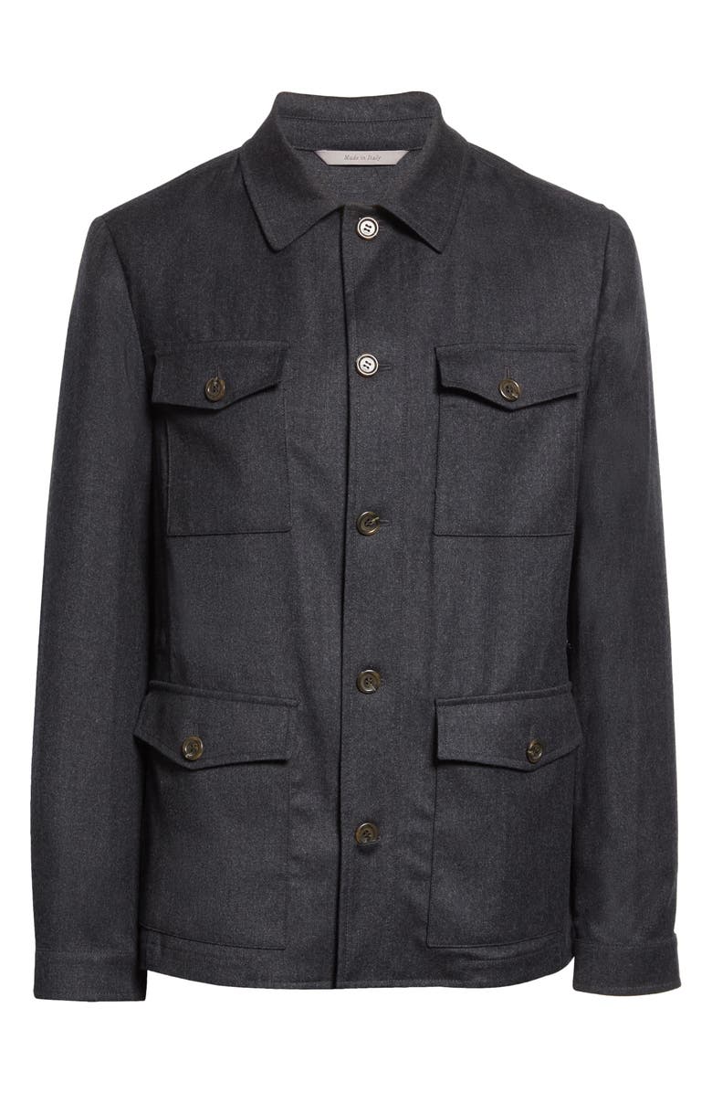 Canali Impeccabile Super 120s Wool Sport Coat, Alternate, color, 