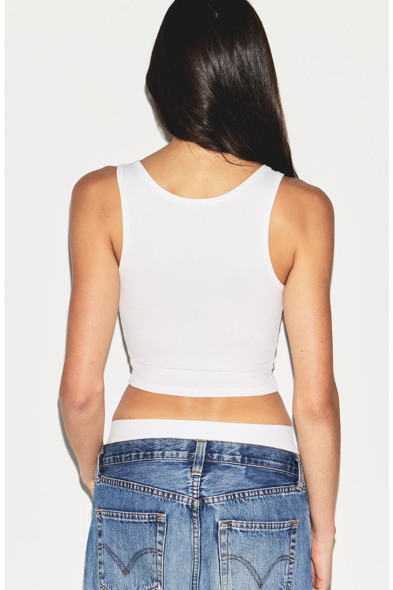 3-Pack Cotton Rib Tank, Alternate, color, NAVY DAISY PRINT