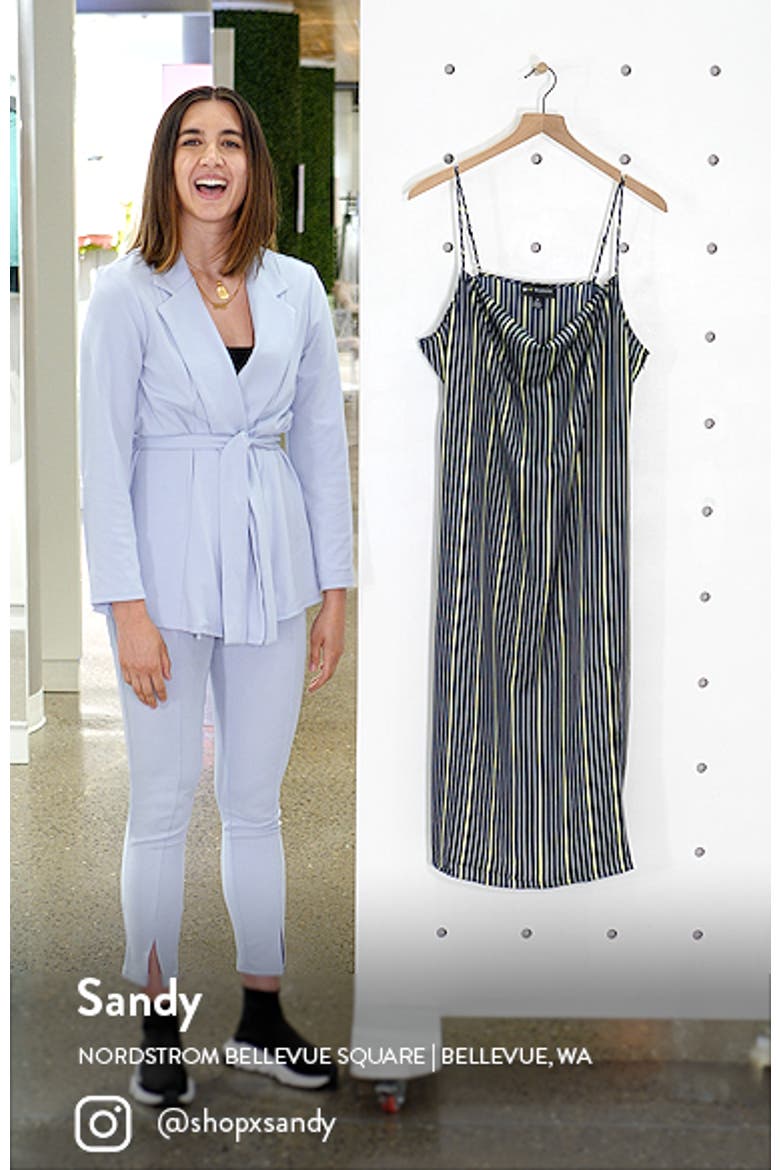 Square Neck Satin Slipdress (Nordstrom Exclusive) video