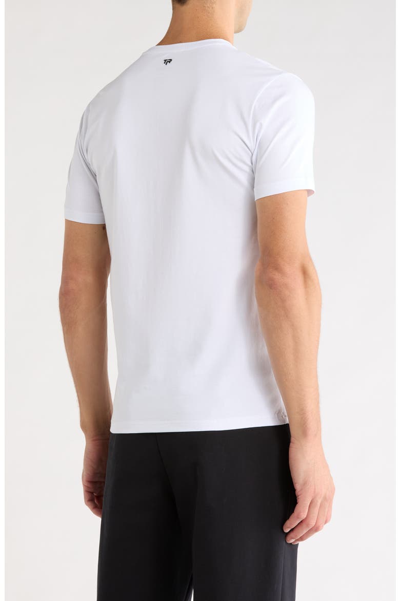 3D Ripple Graphic T-Shirt, Alternate, color, WHITE