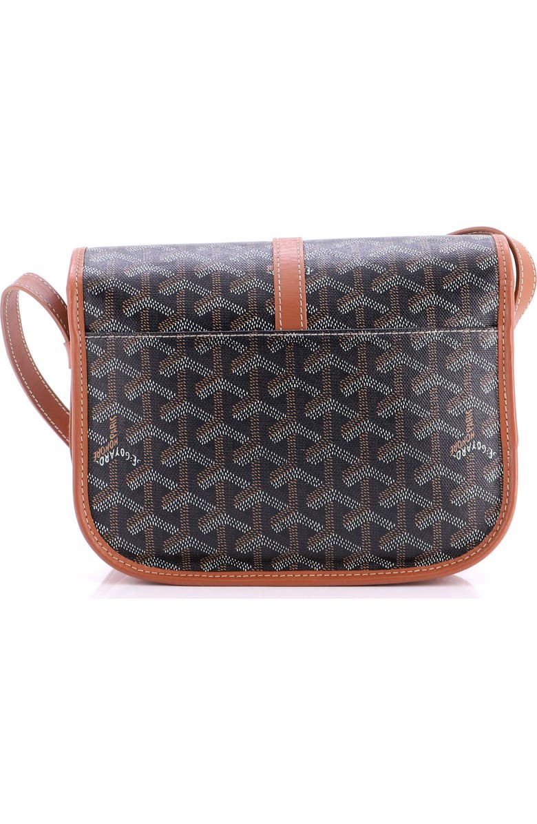 Pre-Owned Goyard Belvedere II Messenger Bag Coated Canvas PM, Alternate, color, Brown