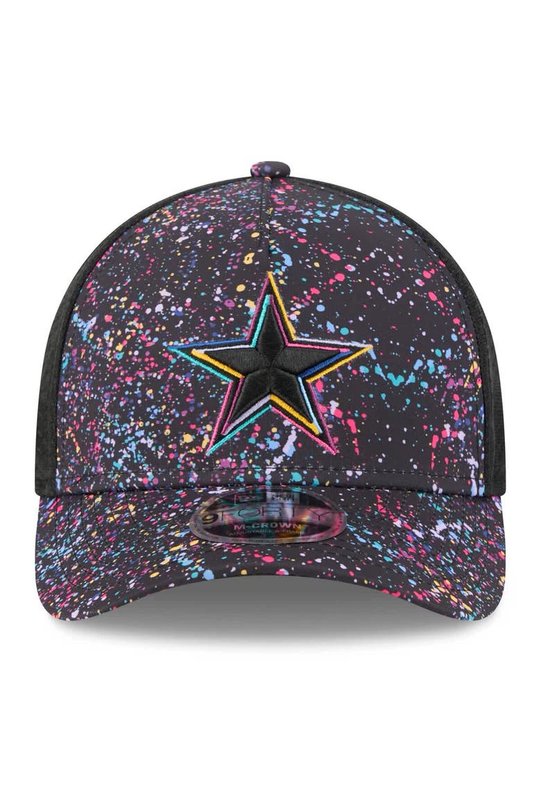 Men's New Era Black Dallas Cowboys 2025 NFL Crucial Catch 9FORTY Adjustable Hat, Alternate, color, Black
