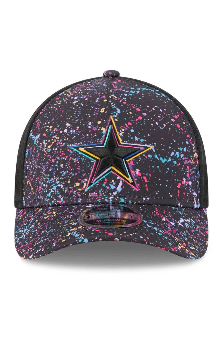 New Era Men's New Era Black Dallas Cowboys 2025 NFL Crucial Catch 9FORTY Adjustable Hat, Alternate, color, Black