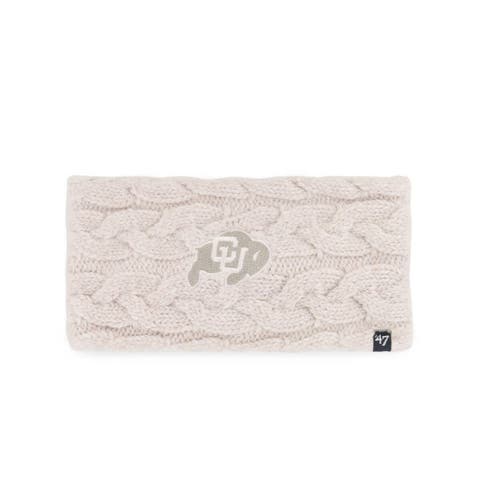 Women's '47  Natural Colorado Buffaloes Core & Inline Latte Knit Headband