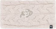 '47 Women's '47  Natural Colorado Buffaloes Core & Inline Latte Knit Headband