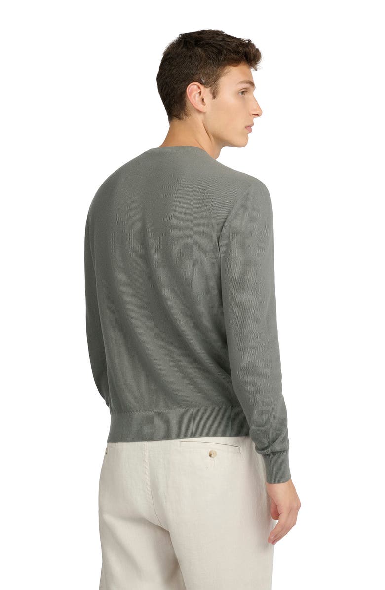 Onia Pique Crewneck Sweater, Alternate, color, 