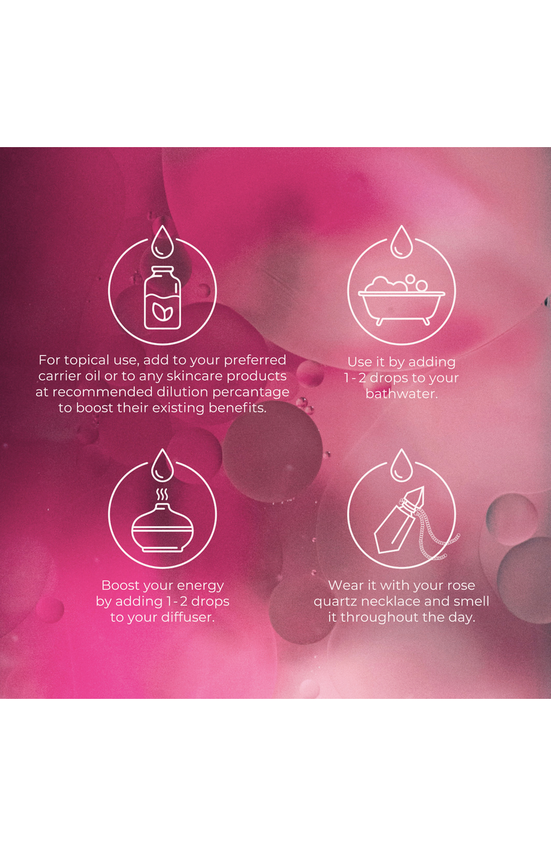 Gulsha 100% Pure Rose Essential Oil, Alternate, color, NO COLOR