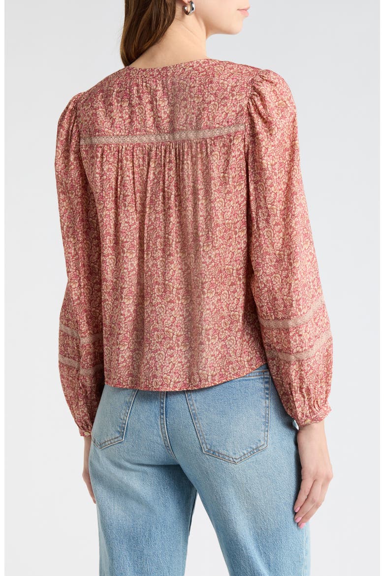 Calgary Print Top, Alternate, color, PINK MULTI