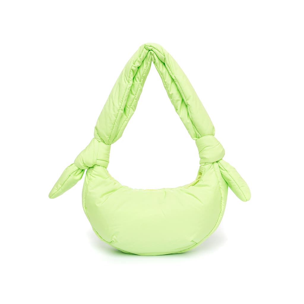 Biwa Puffy Micro Bag, Alternate, color, LIME