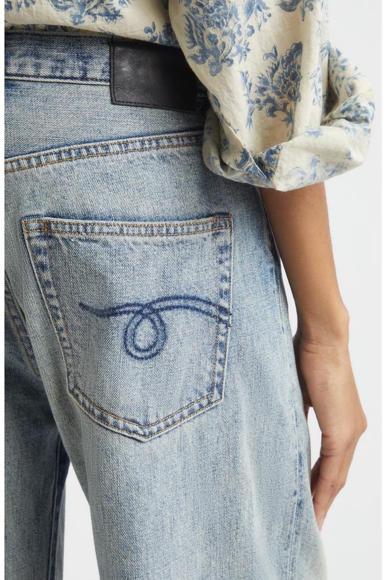 Darcy Flare Leg Jeans, Alternate, color, RIVINGTON BLUE