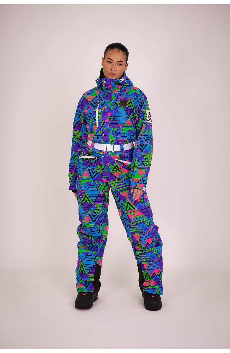 OOSC Future Shock Shaped Women's Ski Suit, Main, color, Multi-Colour
