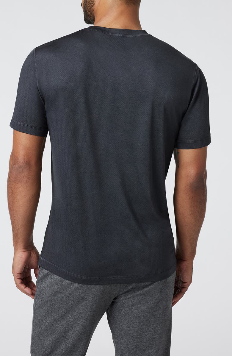 Vuori Tradewind 2.0 Performance T-Shirt, Alternate, color, Black Heather