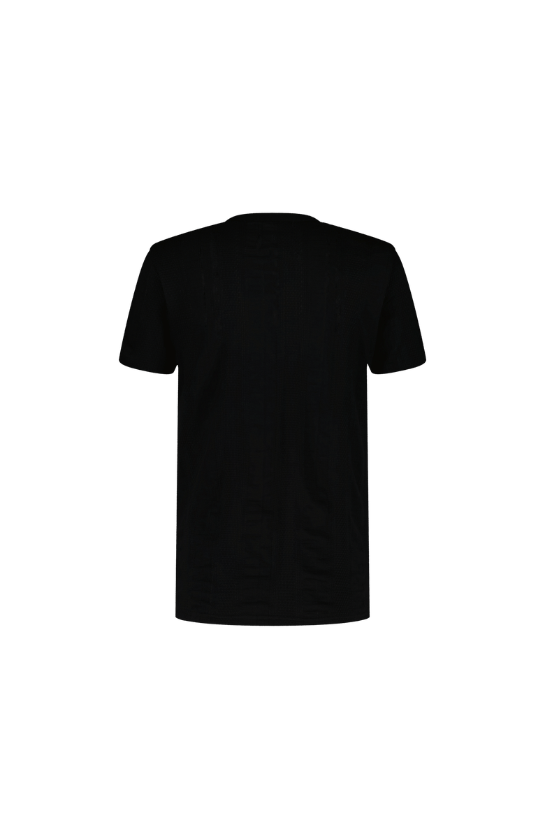Black Jersey Fancy T-Shirt, Alternate, color, Black