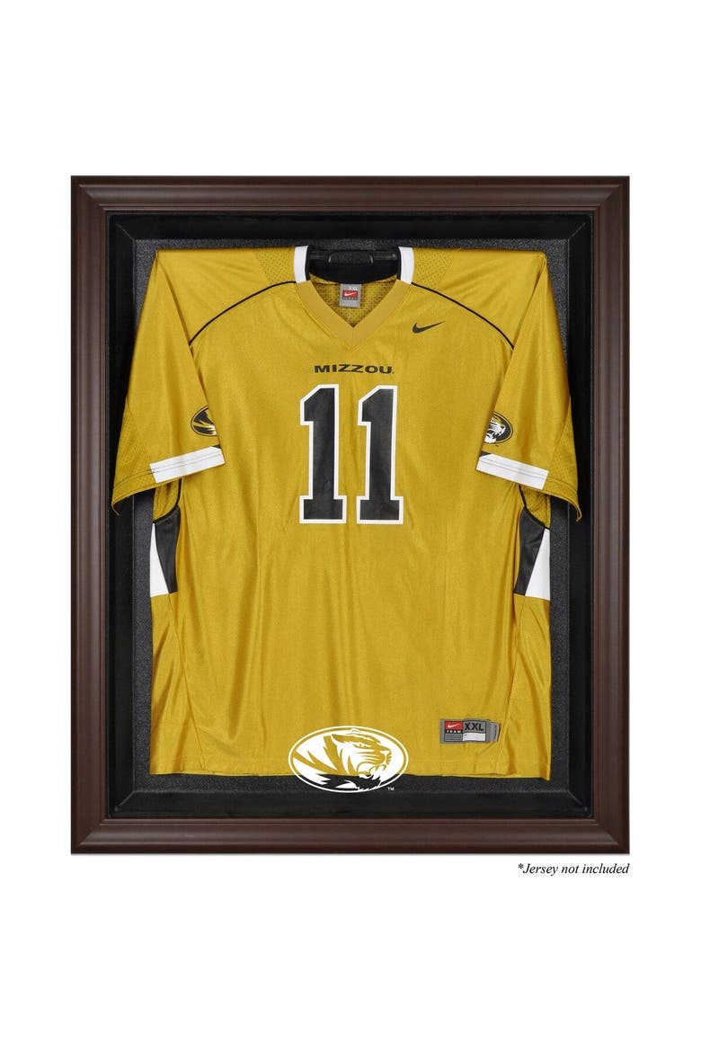 Missouri Tigers Brown Framed Logo Jersey Display Case, Main, color, Brown