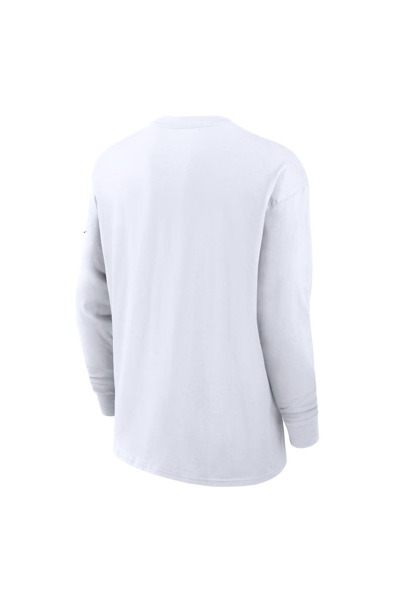 Nike Men's Nike White West Virginia Mountaineers Legacy Max90 Pocket Long Sleeve T-Shirt, Alternate, color, White