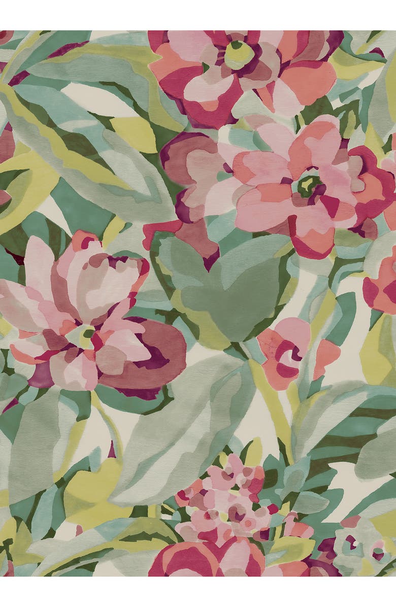 Wallpops Belles Fleurs Peel & Stick Wallpaper, Main, color, Pink