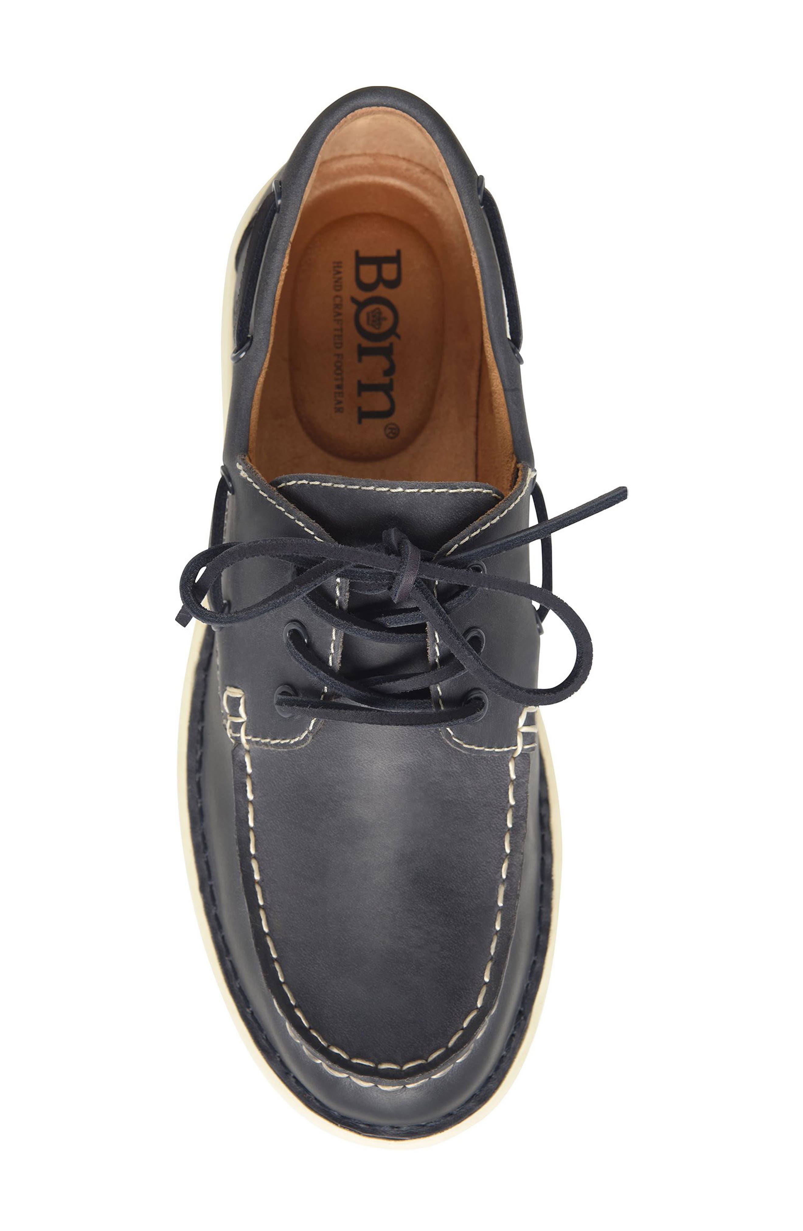 Mariner 3-Eye Boat Shoe, Alternate, color, NAVY F/ G