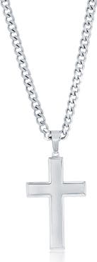 BLACKJACK Cross Pendant Necklace